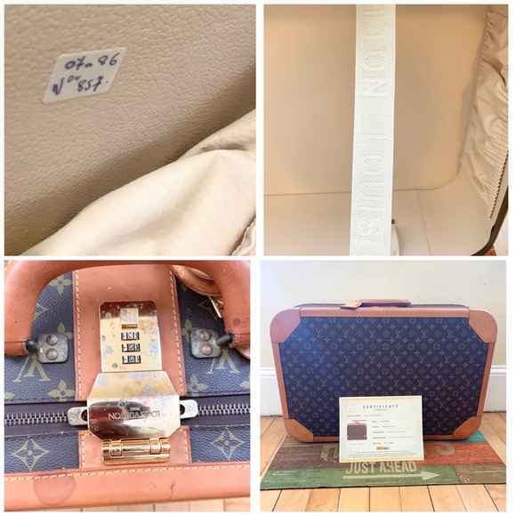 Authentic😍 1970s LouisVuitton Stratos 80 Suitcase - Picture 8 of 8